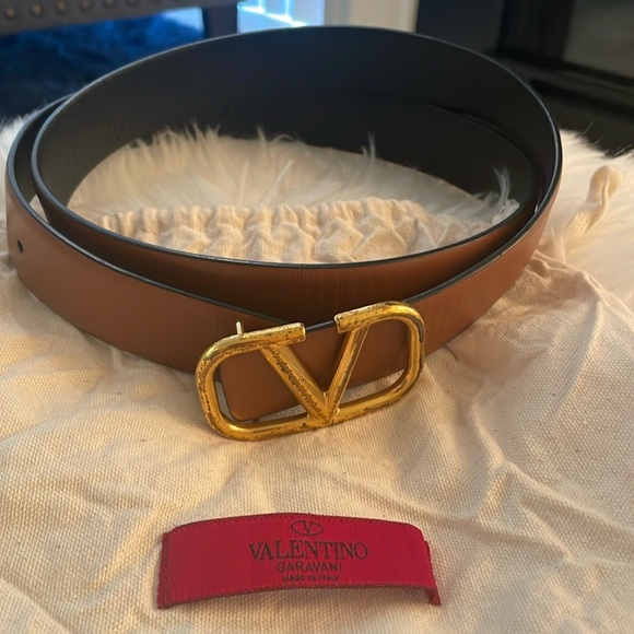 Jeans Vlogo Reversible Belt Reversible VLogo Belt Valentino